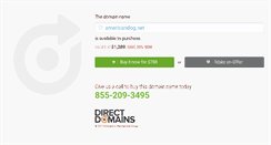 Desktop Screenshot of americandog.net